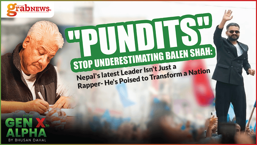 “PUNDITS” Stop Underestimating Balen Shah: Nepal’s latest Leader Isn’t Just a Rapper-He’s Poised to Transform a Nation
